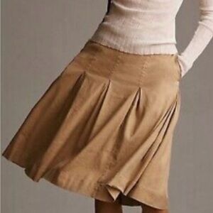 Anthropologie Elevensies vintage drop waist stitch panel skirt.
